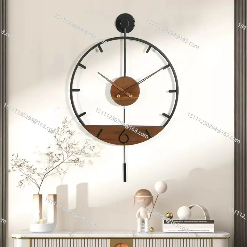 Nordic Minimalist Decorative Clock Living Room Modern Background Wall Hanging Clock Light Luxury Art Wood Clock
Nordic Minimalist Decorative Clock Living Room Modern Background Wall Hanging Clock Light Luxury Art Wood Clock
