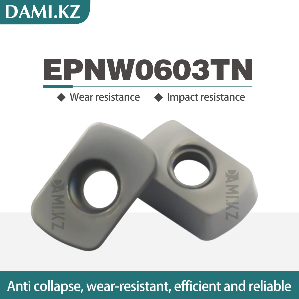 EPNW Fast Feed Milling Inserts EPNW0603TN-8 Numerical Control Lathe Tool Open coarse Milling Blade For ASR Milling Cutter Holder
EPNW Fast Feed Milling Inserts EPNW0603TN-8 Numerical Control Lathe Tool Open coarse Milling Blade For ASR Milling Cutter Holder