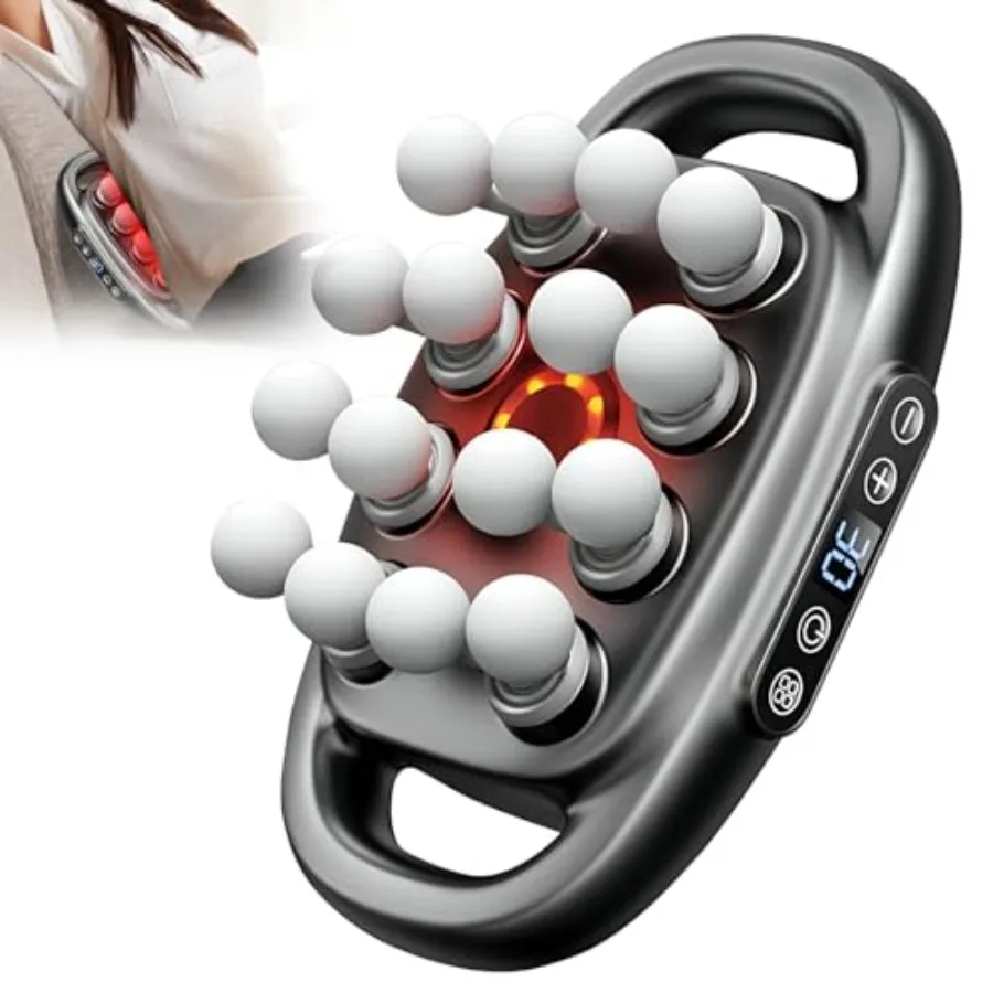 16Drive 8Head Massage Gun Set with 3 Modes and 30 Levels for Deep Tissue Therapy Ideal for Neck Back and Muscle Pain Relief Upg
16Drive 8Head Massage Gun Set with 3 Modes and 30 Levels for Deep Tissue Therapy Ideal for Neck Back and Muscle Pain Relief Upg