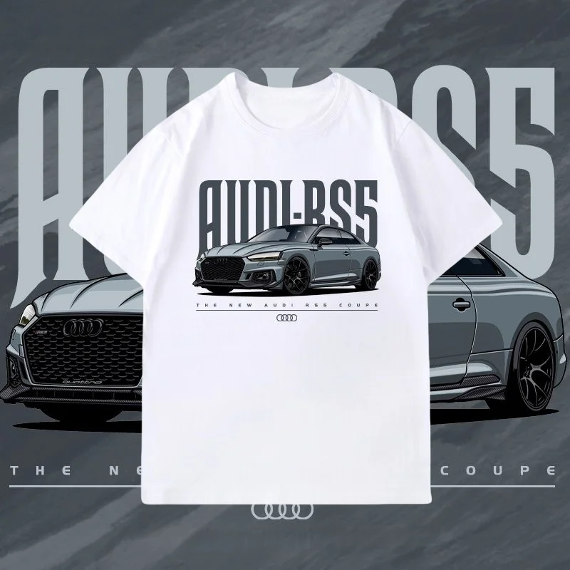 2025 New Audi Performance Car Department Modifies Cultural Workwear Short Sleeved Casual Loose T-shirt for Summer Men and Women
2025 New Audi Performance Car Department Modifies Cultural Workwear Short Sleeved Casual Loose T-shirt for Summer Men and Women