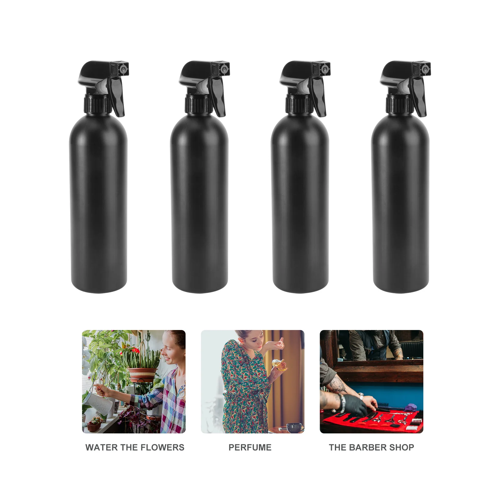 4Pcs Spray Bottles Plastic Durable Refillable Spray Containers for Garden Hair Salon Car Cleaning Portable Storage
4Pcs Spray Bottles Plastic Durable Refillable Spray Containers for Garden Hair Salon Car Cleaning Portable Storage