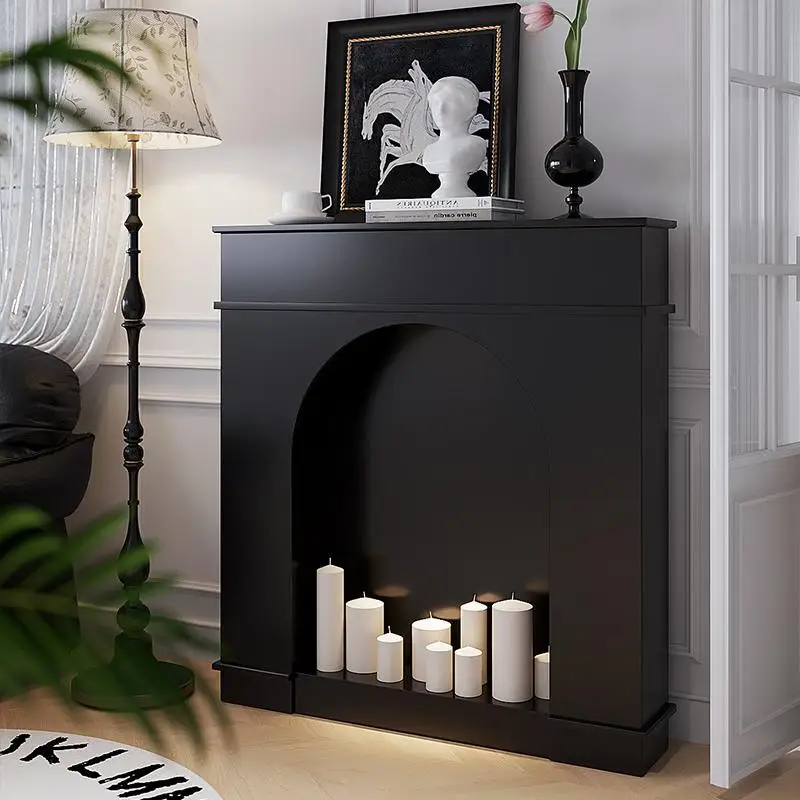 French fireplace decorative cabinet modern simple live stream background wall home bed and breakfast
French fireplace decorative cabinet modern simple live stream background wall home bed and breakfast