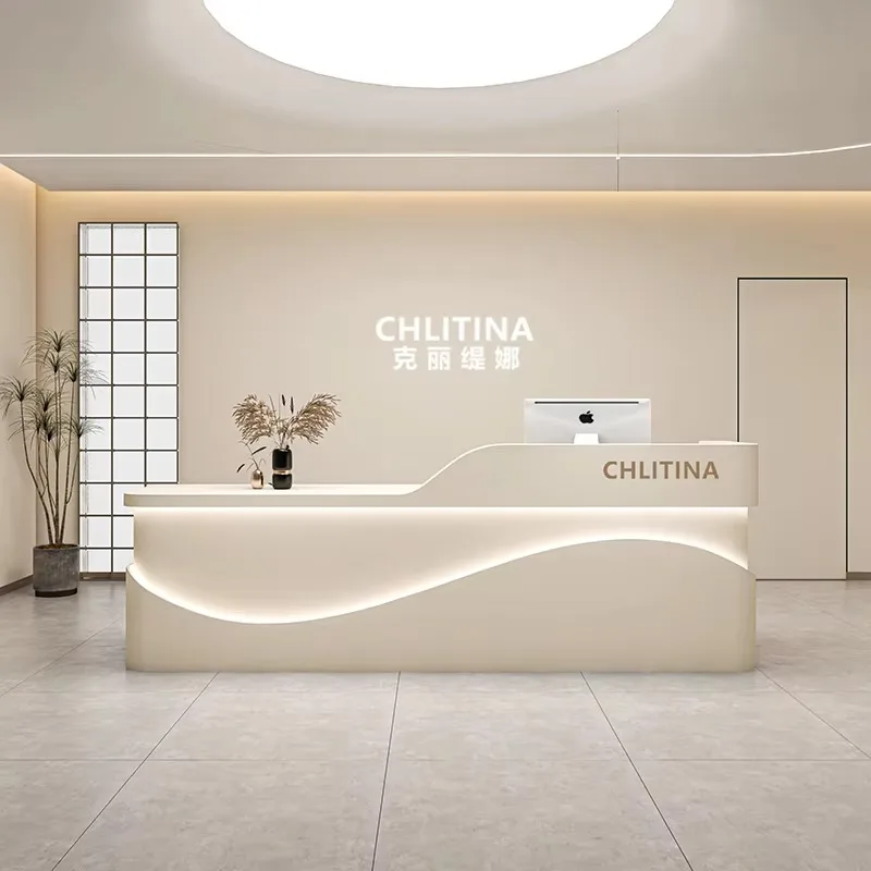 Office Companies Customer Center Promotional Table Counter Store Showcase Restaurant Reception Desk Hairdressing Furniture
Office Companies Customer Center Promotional Table Counter Store Showcase Restaurant Reception Desk Hairdressing Furniture