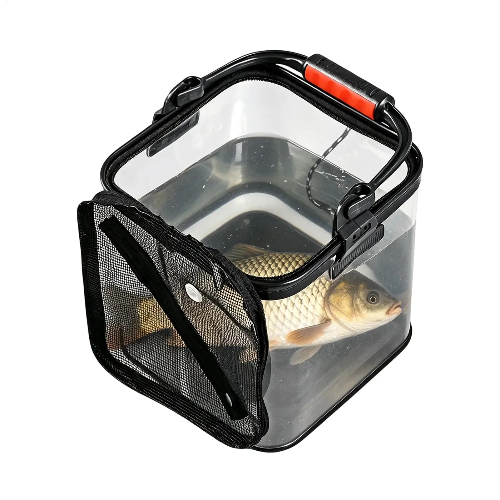 Minnow Bucket Portable Foldable Transparent Camping Bucket Fishing Bait Container for Men Angler Fisherman Outdoor Shore Bank
Minnow Bucket Portable Foldable Transparent Camping Bucket Fishing Bait Container for Men Angler Fisherman Outdoor Shore Bank
