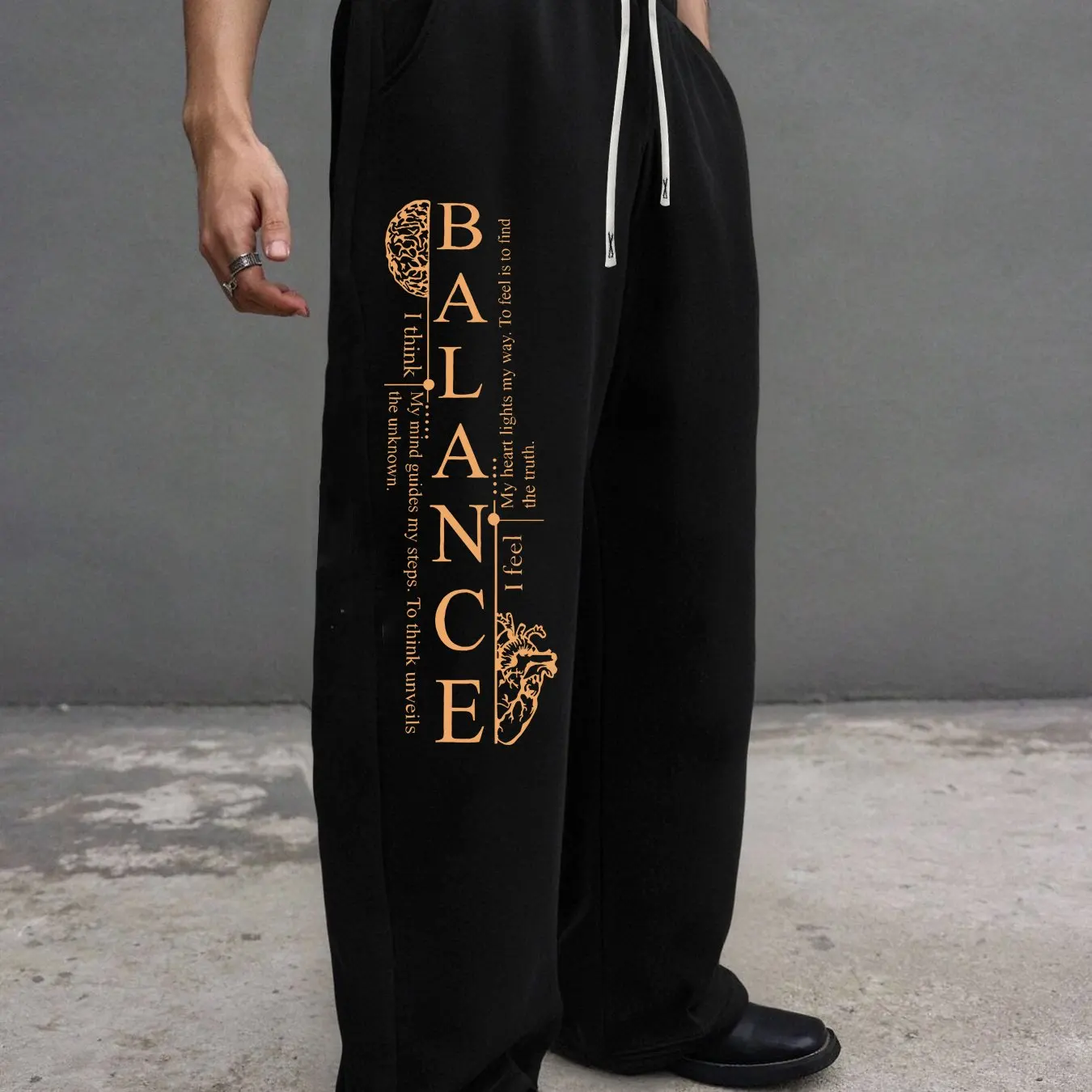 Men's Casual Straight Leg Pants with Unique Rune Print Design, Men's Casual Sports Jogging Pants, Campus Spring New Style
Men's Casual Straight Leg Pants with Unique Rune Print Design, Men's Casual Sports Jogging Pants, Campus Spring New Style