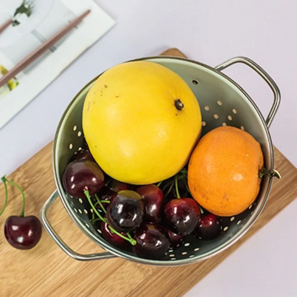 Carbon Steel Enamel Coated Fruit Basket Self Draining Rust-proof Fruit Drain Basket Drop-proof Vegetable Strainer Kitchen
Carbon Steel Enamel Coated Fruit Basket Self Draining Rust-proof Fruit Drain Basket Drop-proof Vegetable Strainer Kitchen