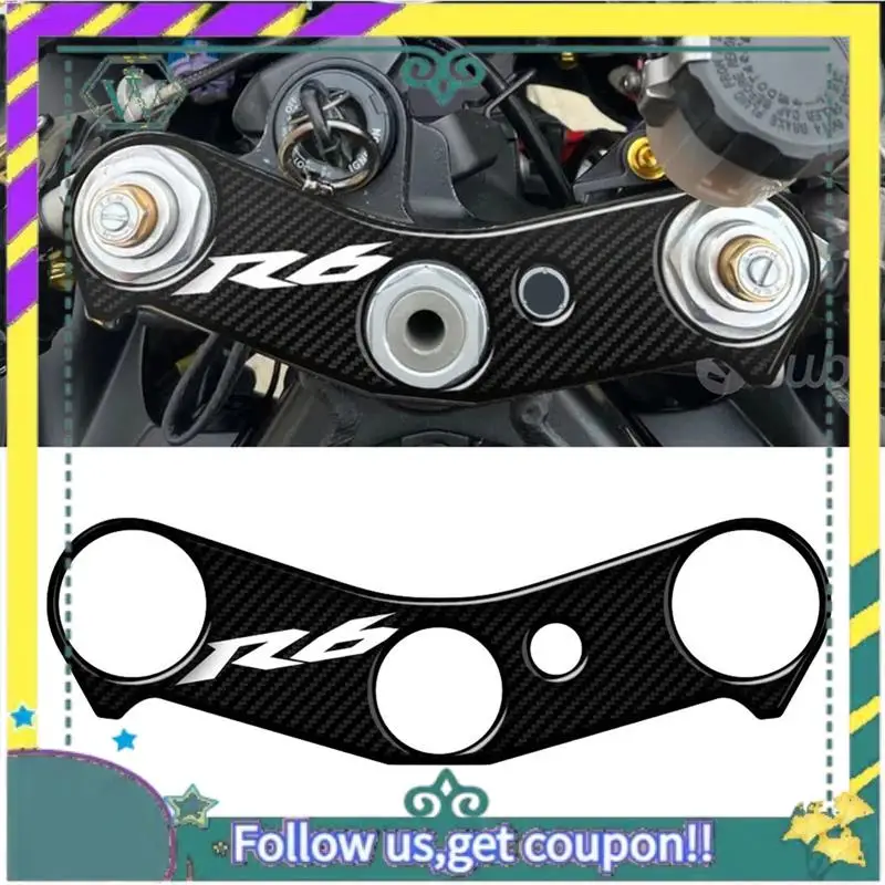Upgraded 3D Motorcycle Carbon-Look Upper Triple Yoke Cover Protector Decal Sticker Case For Yamaha YZF R6 2006-2016
Upgraded 3D Motorcycle Carbon-Look Upper Triple Yoke Cover Protector Decal Sticker Case For Yamaha YZF R6 2006-2016