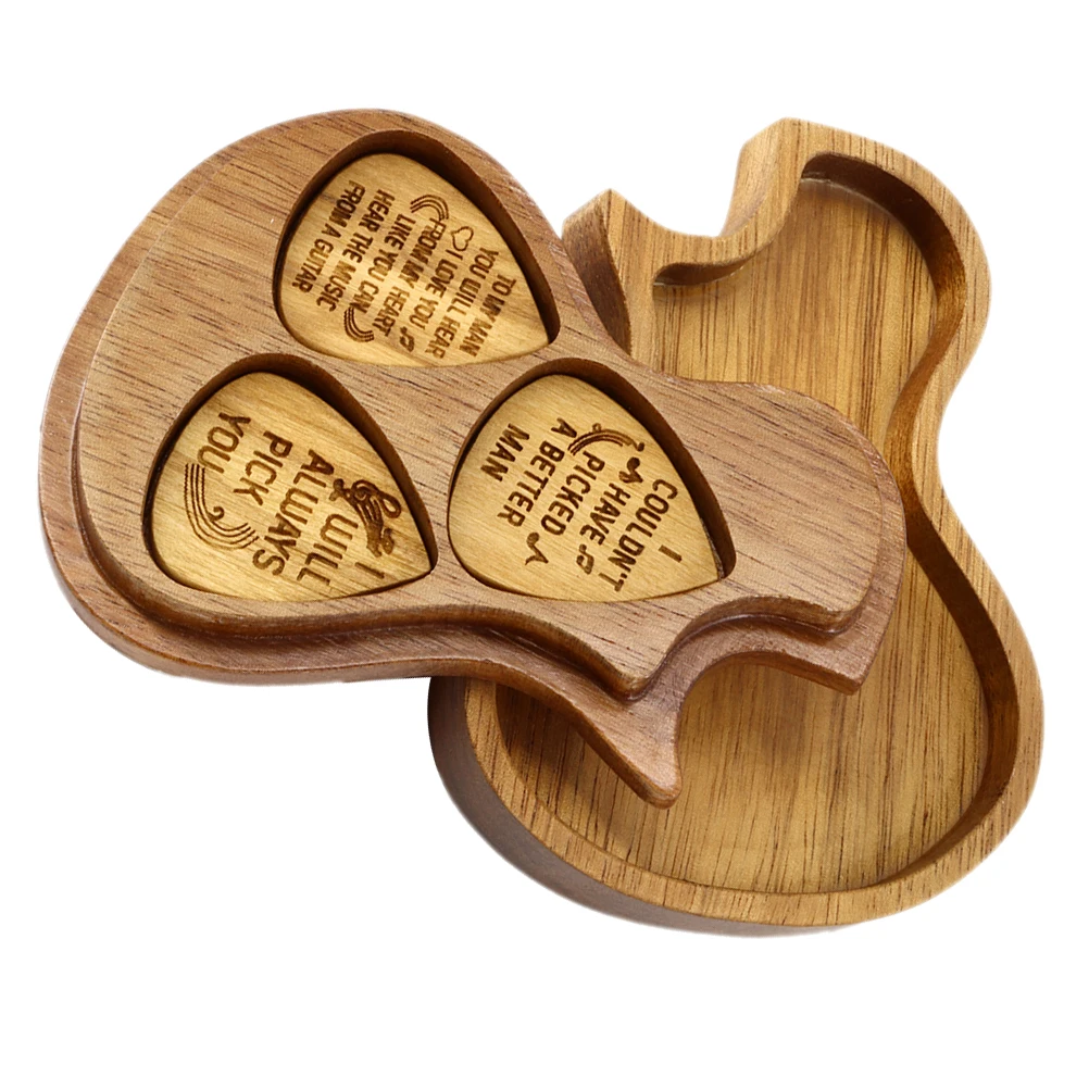 1 Set Wooden Pick Case Holder Box For /Beginners Durable Storage Organizer Accessories, Bulk Thin/Medium Picks, Gifts For
1 Set Wooden Pick Case Holder Box For /Beginners Durable Storage Organizer Accessories, Bulk Thin/Medium Picks, Gifts For