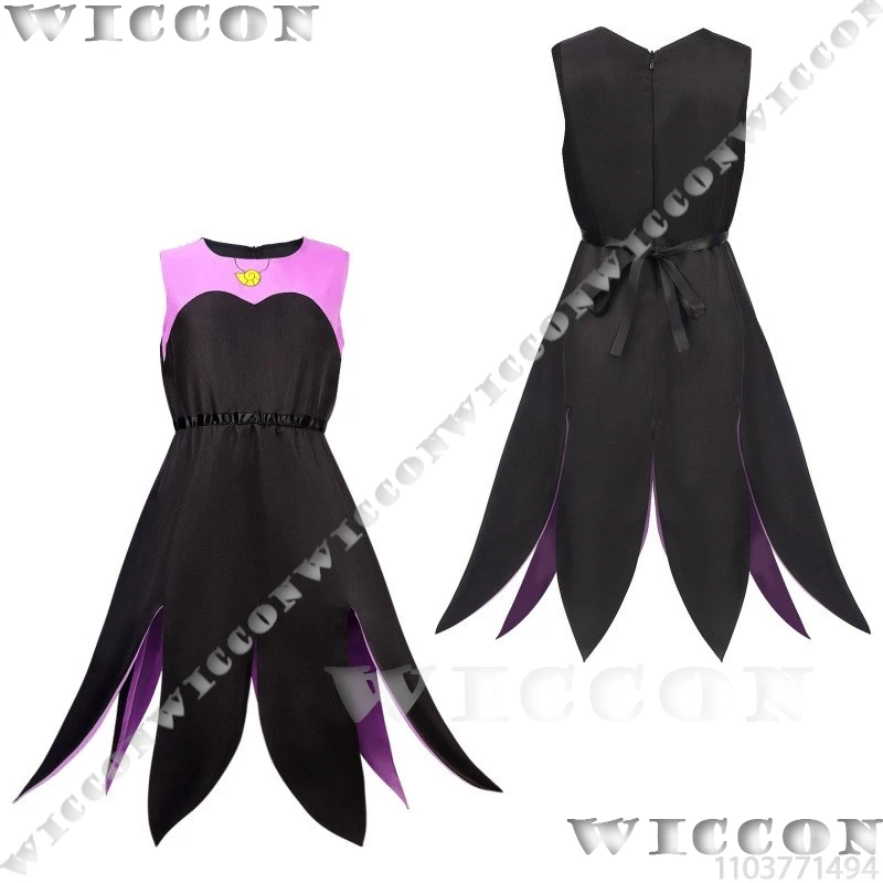 Octopus Witch Anime Cosplay Costume Black Purple Dress Dark Style Evil Woman Clothes Adults Chirld Suit Halloween Kawaii Clothes
Octopus Witch Anime Cosplay Costume Black Purple Dress Dark Style Evil Woman Clothes Adults Chirld Suit Halloween Kawaii Clothes