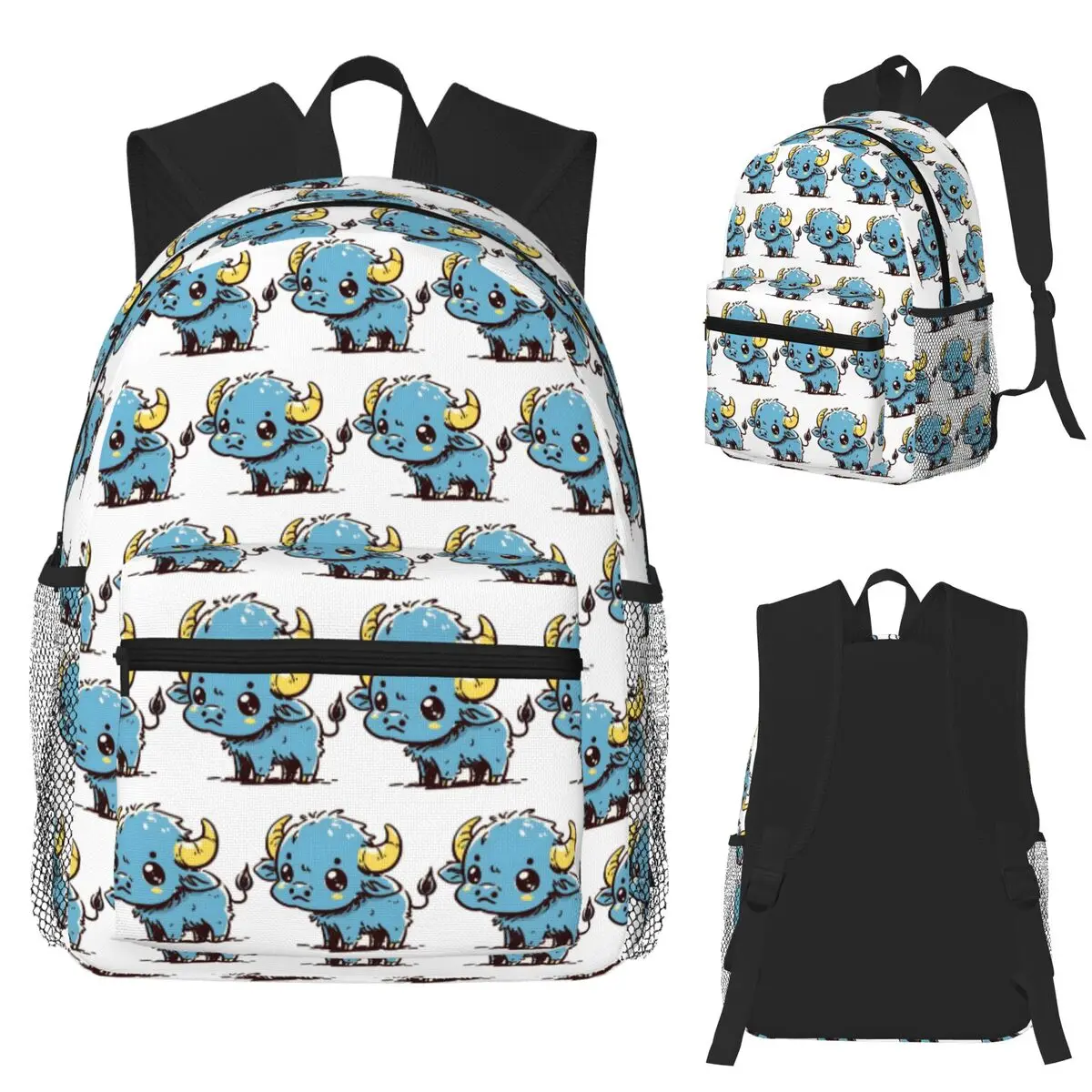 Cute Baby Buffalo Student Backpack School Bag Hiking Travel Daypack for Boys Girls Fashion Bookbag Shoulder Bags
Cute Baby Buffalo Student Backpack School Bag Hiking Travel Daypack for Boys Girls Fashion Bookbag Shoulder Bags