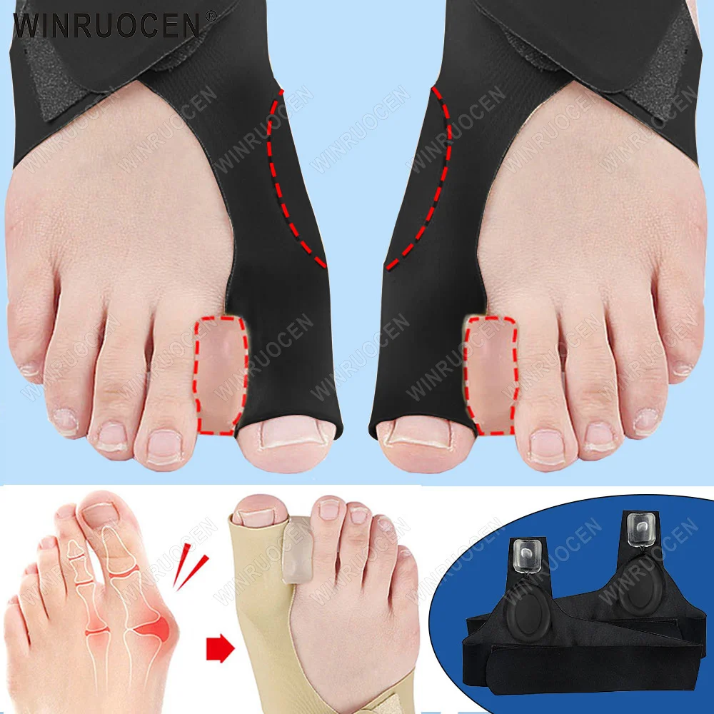 Корректор вальгусной деформации большого пальца стопы, регулируемый удобный разделитель пальцев ног, защита пальца стопы, ортопедические изделия для педикюра, повязка унисекс
Корректор вальгусной деформации большого пальца стопы, регулируемый удобный разделитель пальцев ног, защита пальца стопы, ортопедические изделия для педикюра, повязка унисекс