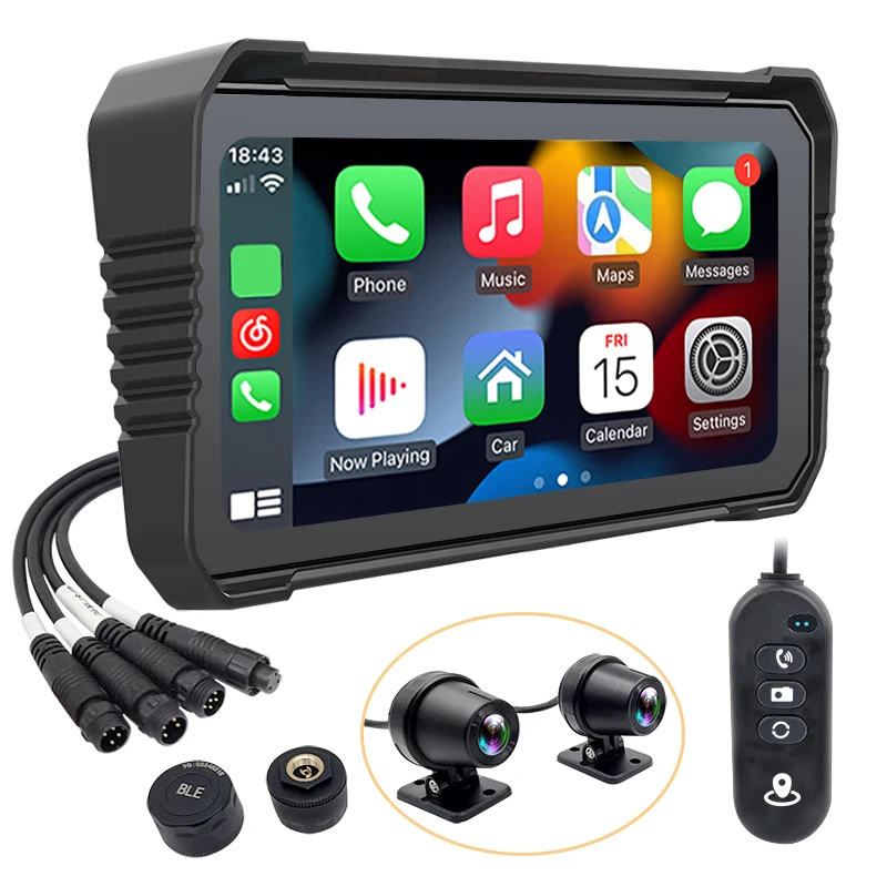 Глобальная навигационная система Moto Android Автомобильный сенсорный экран Мотоциклетное навигационное устройство 6,25 "Мотоциклетный ковер
Глобальная навигационная система Moto Android Автомобильный сенсорный экран Мотоциклетное навигационное устройство 6,25 "Мотоциклетный ковер