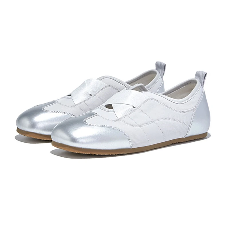 AIYUQI Women's Sneakers Casual Ballet Shoes Women Flat Genuine Leather Large-Size Elasticated Female Virtue Training Shoes
AIYUQI Women's Sneakers Casual Ballet Shoes Women Flat Genuine Leather Large-Size Elasticated Female Virtue Training Shoes