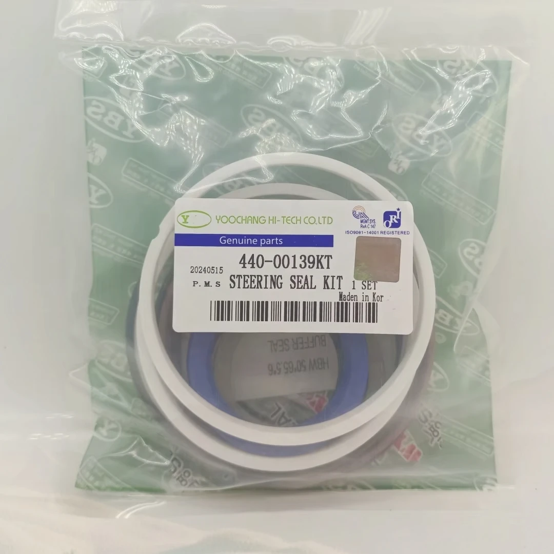 Wheel Loaders Hydraulic Cylinder Oil Seal Mega400 Steering Cylinder Seal Kit 440-00139kt
Wheel Loaders Hydraulic Cylinder Oil Seal Mega400 Steering Cylinder Seal Kit 440-00139kt