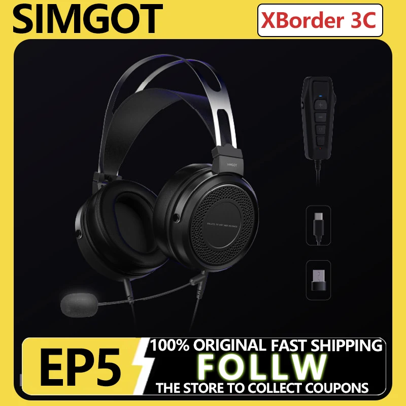 Высокопроизводительные наушники SIMGOT EP5 с 50-мм динамическим драйвером и низким сопротивлением, высокочувствительные наушники с динамическим драйвером
Высокопроизводительные наушники SIMGOT EP5 с 50-мм динамическим драйвером и низким сопротивлением, высокочувствительные наушники с динамическим драйвером