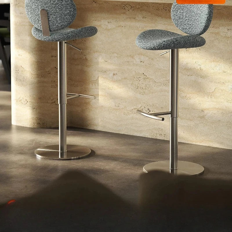 Light French bar chair, can be lifted and rotated
Light French bar chair, can be lifted and rotated