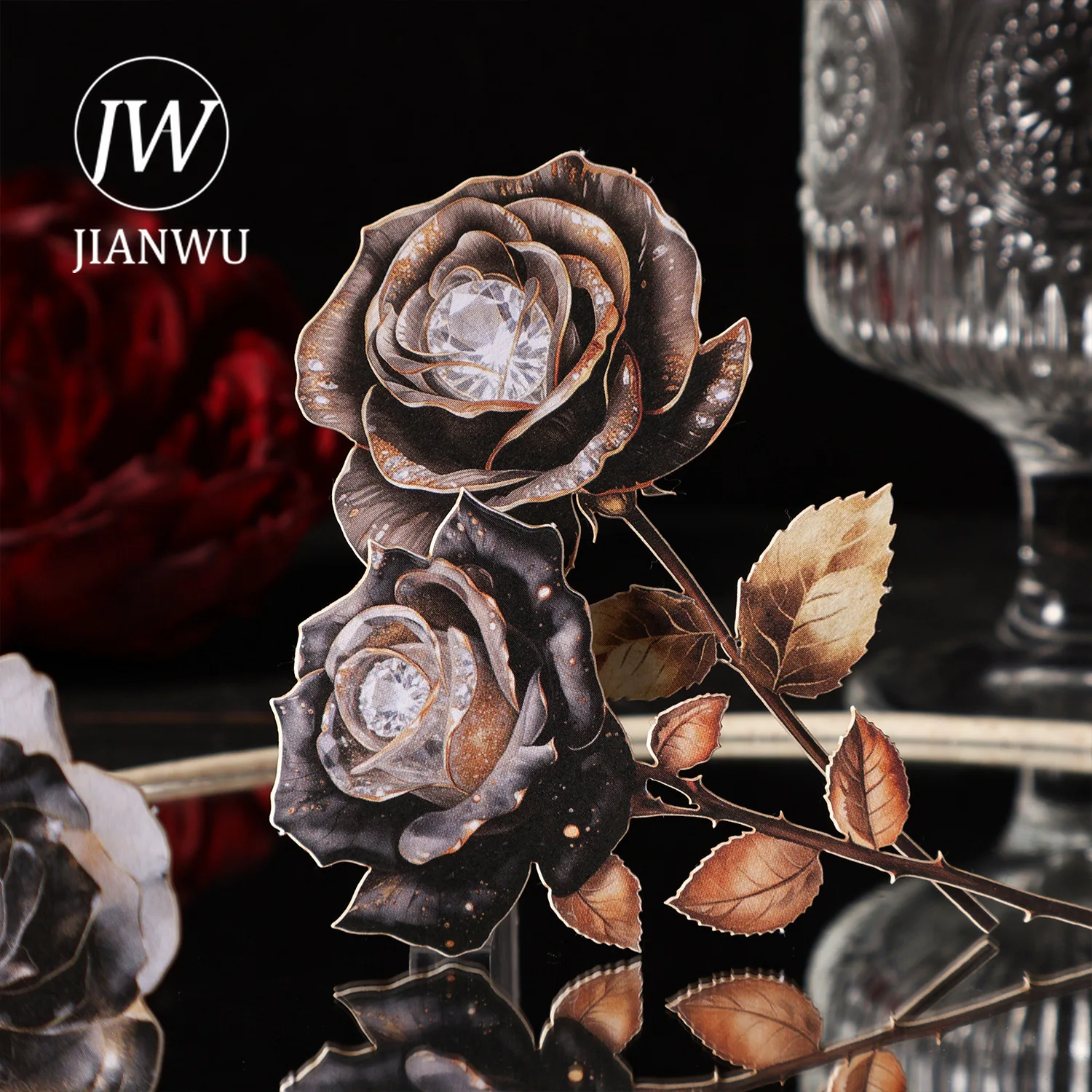 JIANWU Flower Shadow Fantasy Series Vintage Floral Landscape Material Collage Scrapbooking Sticker Creative Journal Stationery
JIANWU Flower Shadow Fantasy Series Vintage Floral Landscape Material Collage Scrapbooking Sticker Creative Journal Stationery