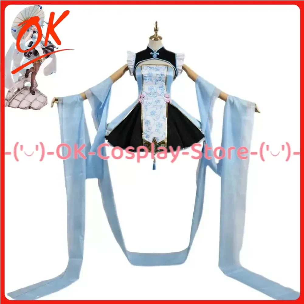 Anime Re:Life in A Different World Rem Cosplay Costumes Cute Chinese Cheongsam Party Suit Halloween Carnival Uniform Custom Made
Anime Re:Life in A Different World Rem Cosplay Costumes Cute Chinese Cheongsam Party Suit Halloween Carnival Uniform Custom Made