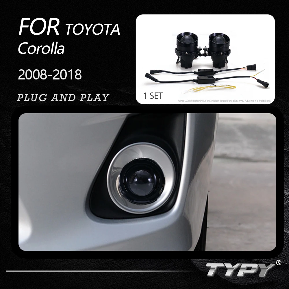 Противотуманные фары TYPY для Toyota Corolla 2008-2018, прозрачные противотуманные фары, три цвета, светильник эффект дальнего света, подключи и работай, автомобильные аксессуары
Противотуманные фары TYPY для Toyota Corolla 2008-2018, прозрачные противотуманные фары, три цвета, светильник эффект дальнего света, подключи и работай, автомобильные аксессуары
