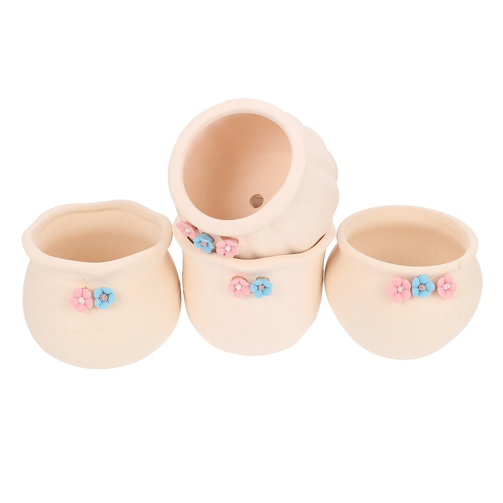 4Pcs Ceramic Flowerpot Stylish Succulent Pot Decorative Garden Flower Pot Fresh Creative Flower Basin for Home Plant Decor
4Pcs Ceramic Flowerpot Stylish Succulent Pot Decorative Garden Flower Pot Fresh Creative Flower Basin for Home Plant Decor