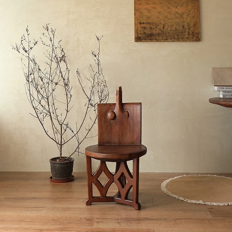 All Solid Wood Chair Wabi Wind Designer Log Art Chair
All Solid Wood Chair Wabi Wind Designer Log Art Chair