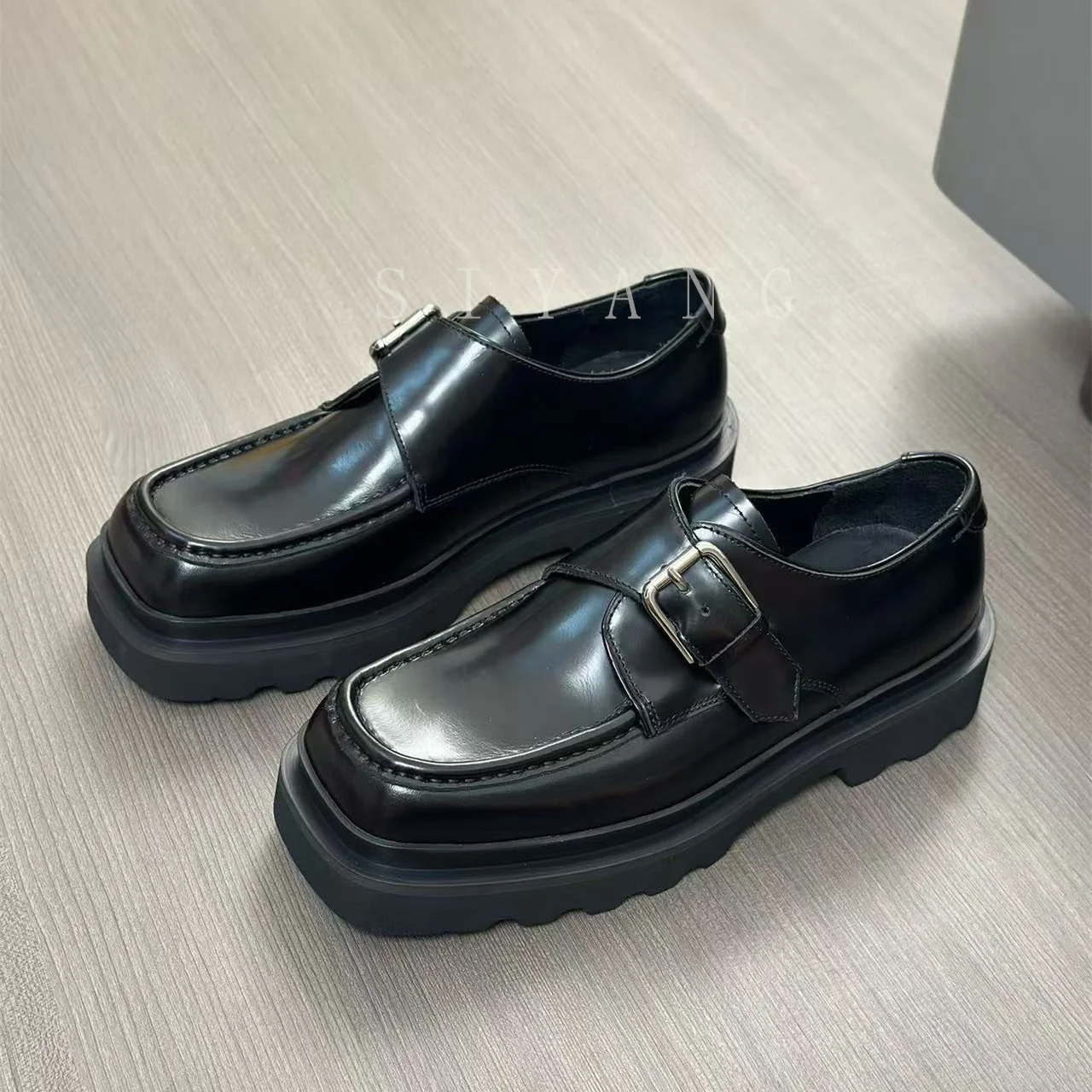 Mens Fashion High-end Formal Leather Shoes, Pure Leather Lace-up Thick Sole Heightened Nordic Style, Daily Banquet Career Wear
Mens Fashion High-end Formal Leather Shoes, Pure Leather Lace-up Thick Sole Heightened Nordic Style, Daily Banquet Career Wear
