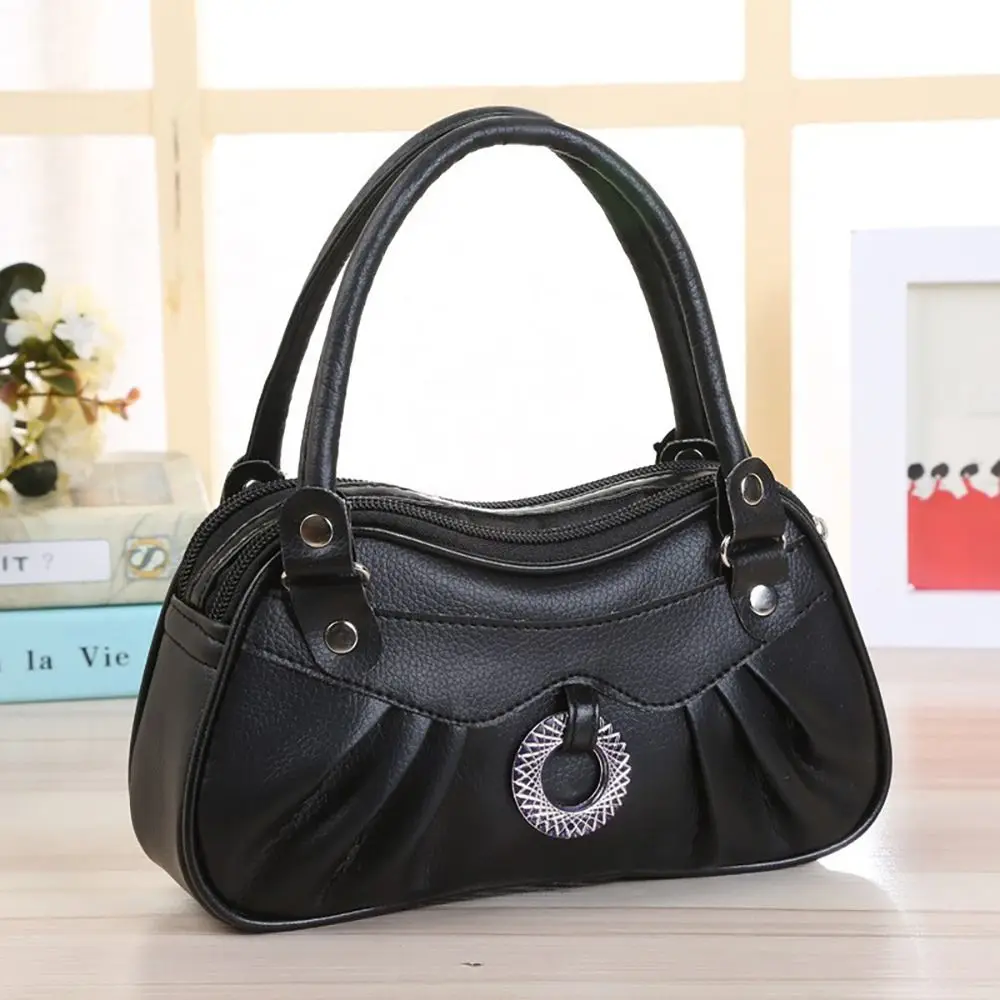 Retro PU Leather Handbags Large Capacity Lightweight Shoulder Bags Casual Underarm Bag Women Girls
Retro PU Leather Handbags Large Capacity Lightweight Shoulder Bags Casual Underarm Bag Women Girls
