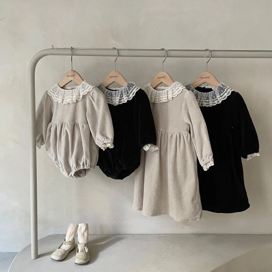 Korean Cute Newborn Toddler Baby Girls Romper Spring Cotton Long Sleeve Infant Clothes Jumpsuits 0-5Y Kids Dress Outfits
Korean Cute Newborn Toddler Baby Girls Romper Spring Cotton Long Sleeve Infant Clothes Jumpsuits 0-5Y Kids Dress Outfits