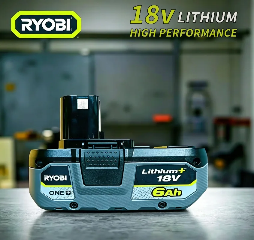For RYOBI 18V Li-ion Battery 6000Ah/ 8000Ah Compatible with all 18V power tools RB18L50 /RB18L20 P104 P108 P107 P109
For RYOBI 18V Li-ion Battery 6000Ah/ 8000Ah Compatible with all 18V power tools RB18L50 /RB18L20 P104 P108 P107 P109