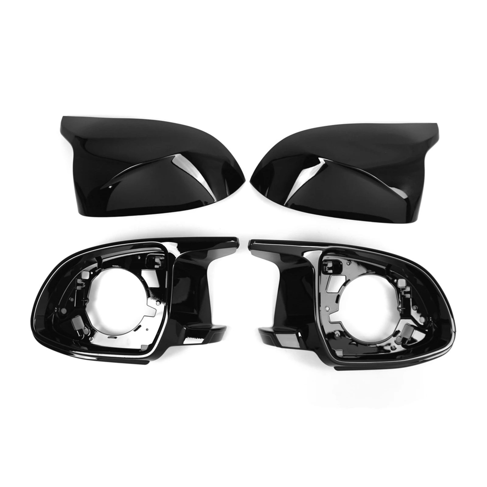 4PCS Car Rear View Mirror Cover Kit Replacement for BMW X3 G01 X4 G02 X5 G05 X6 G06 X7 G07 X3M F97 X4M F98 X5M F95 X6M F96
4PCS Car Rear View Mirror Cover Kit Replacement for BMW X3 G01 X4 G02 X5 G05 X6 G06 X7 G07 X3M F97 X4M F98 X5M F95 X6M F96
