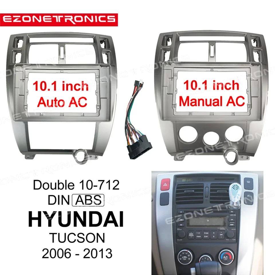 10.1 inch Car Fascia Trim Kit For HYUNDAI TUCSON 2006-2013 Double Din Car Radio Dvd Frame Audio Fitting Adaptor Dash Panel Kit
10.1 inch Car Fascia Trim Kit For HYUNDAI TUCSON 2006-2013 Double Din Car Radio Dvd Frame Audio Fitting Adaptor Dash Panel Kit
