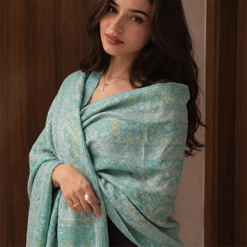 Retro Paisley Print Shawl Fringe Scarf Women Fashion Warp Multi-Use Muslim Tassel Hijab for Travel Wrap Scarves Daily Accessory
Retro Paisley Print Shawl Fringe Scarf Women Fashion Warp Multi-Use Muslim Tassel Hijab for Travel Wrap Scarves Daily Accessory