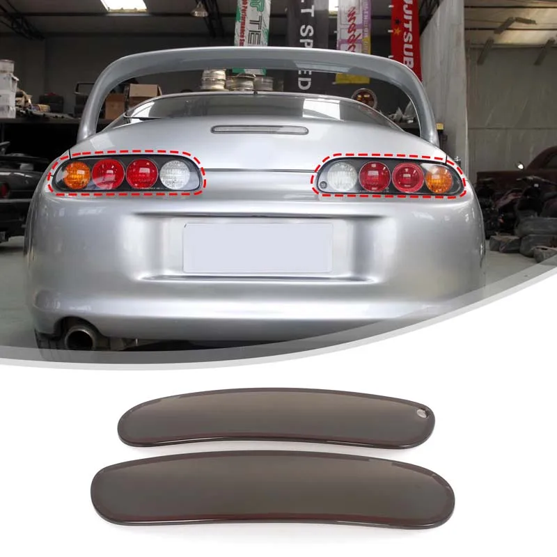 For 1993-2002 Toyota Supra taillight smoked black shell car taillight black decoration shell ABS transparent gray 2pcs
For 1993-2002 Toyota Supra taillight smoked black shell car taillight black decoration shell ABS transparent gray 2pcs