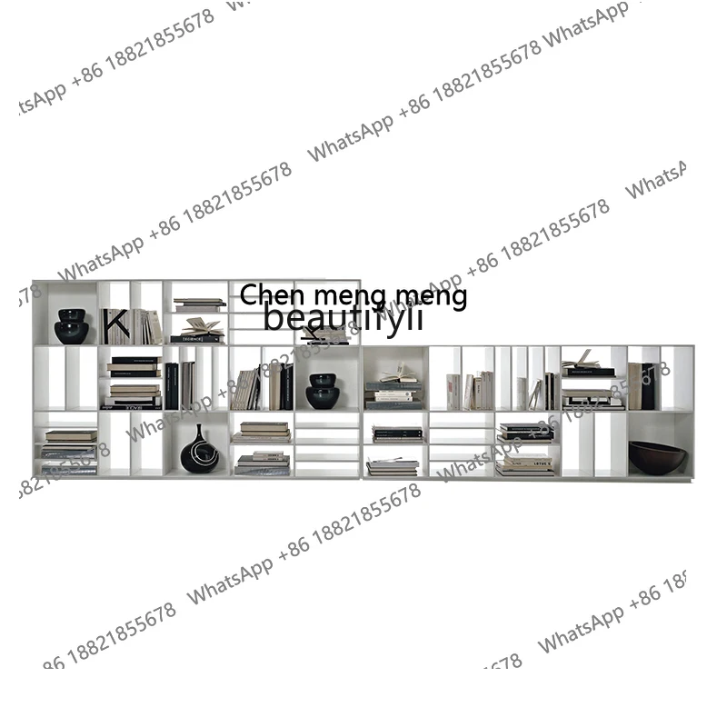 Bookcase Minimalist Modern Fashion Paint Storage Cabinet Partition Wall Cabinet
Bookcase Minimalist Modern Fashion Paint Storage Cabinet Partition Wall Cabinet