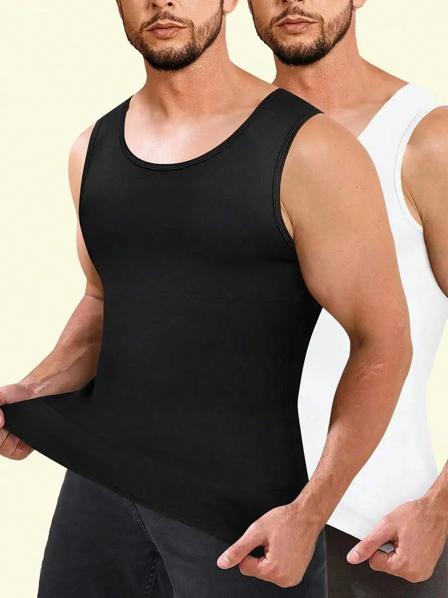 Mens Forming Tank Top Compression Vest For Tummy Control And Slimming Body Shaping
Mens Forming Tank Top Compression Vest For Tummy Control And Slimming Body Shaping