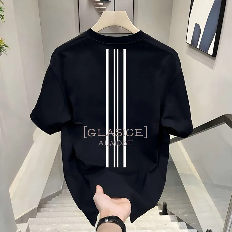 The Latest Short-sleeved Men's T-shirt and American-style Pure Cotton Fashion Half-sleeved Men's Round-neck Top for Summer 2026
The Latest Short-sleeved Men's T-shirt and American-style Pure Cotton Fashion Half-sleeved Men's Round-neck Top for Summer 2026