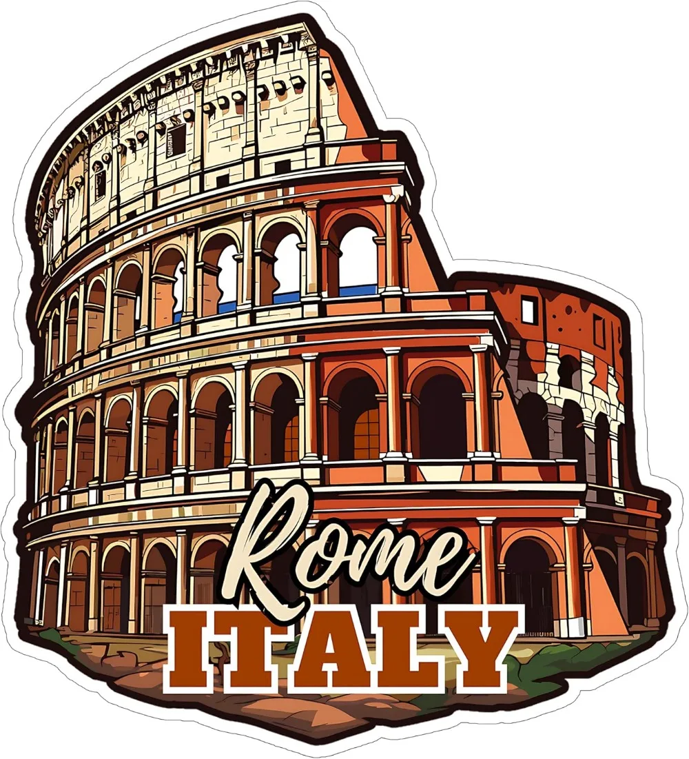 Rome Italy Sticker City Travel Souvenir Destination Waterproof Vinyl Decal for Laptop Water Bottle Car Tumbler Decal
Rome Italy Sticker City Travel Souvenir Destination Waterproof Vinyl Decal for Laptop Water Bottle Car Tumbler Decal