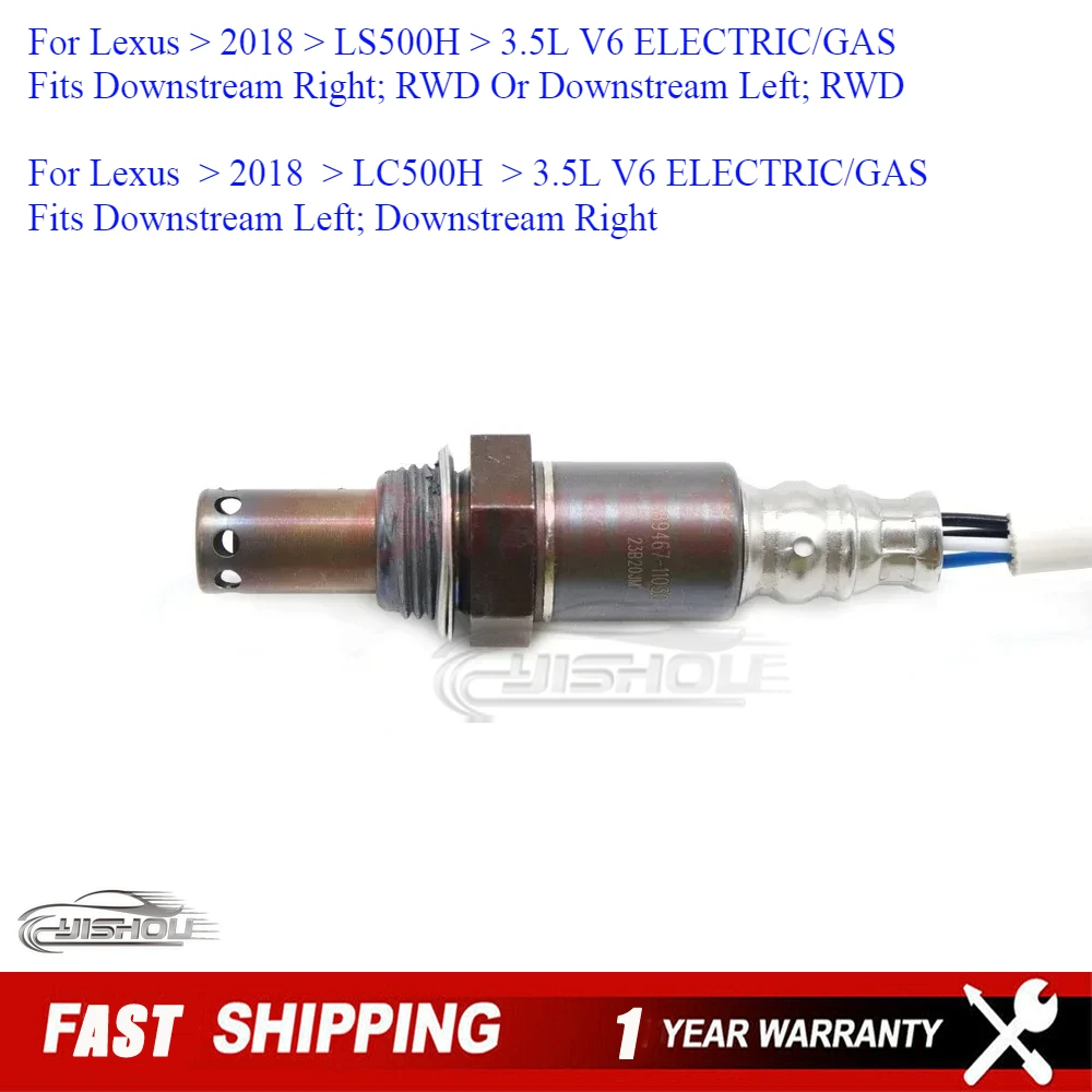 89467-11030 Автомобильный датчик кислорода и соотношения воздуха и топлива O2 для Lexus LS500H LC500H 2018 года 234-9308, новый 
89467-11030 Автомобильный датчик кислорода и соотношения воздуха и топлива O2 для Lexus LS500H LC500H 2018 года 234-9308, новый