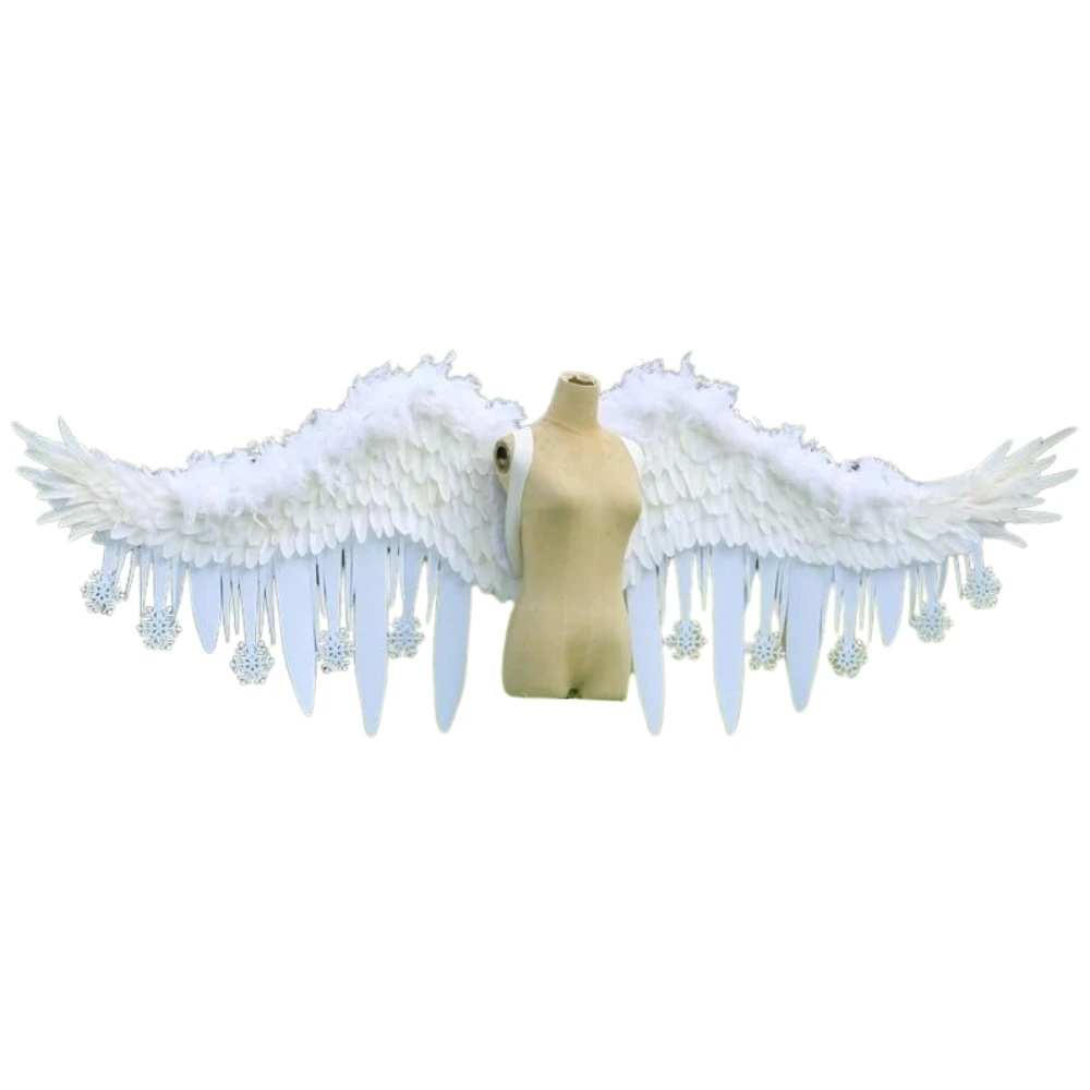 White Large Victoria Feather Wing Model Walking Show Stage Performance High-end Commercial Performance Cosplay Feather Wings
White Large Victoria Feather Wing Model Walking Show Stage Performance High-end Commercial Performance Cosplay Feather Wings