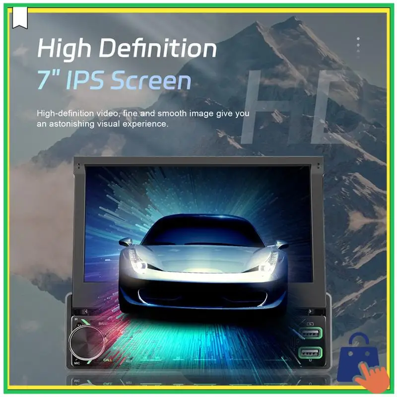 Advanced 1 Din Touchscreen Car Stereo 7 Inch Flip Out Screen Car Radio Bluetooth FM Radio Mirror Link Car Audio With USB/AUX
Advanced 1 Din Touchscreen Car Stereo 7 Inch Flip Out Screen Car Radio Bluetooth FM Radio Mirror Link Car Audio With USB/AUX