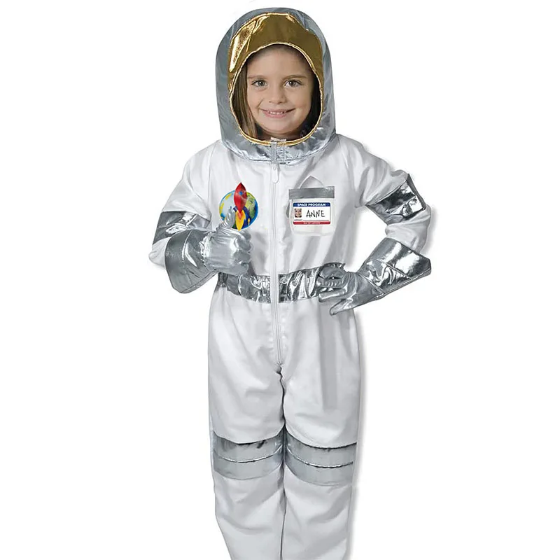Astronaut Costume Kids Cosplay Jumpsuit Cartoon Space Party Boys Girls Spaceman Outfit Children White Spacesuit Gloves Bodysuit
Astronaut Costume Kids Cosplay Jumpsuit Cartoon Space Party Boys Girls Spaceman Outfit Children White Spacesuit Gloves Bodysuit