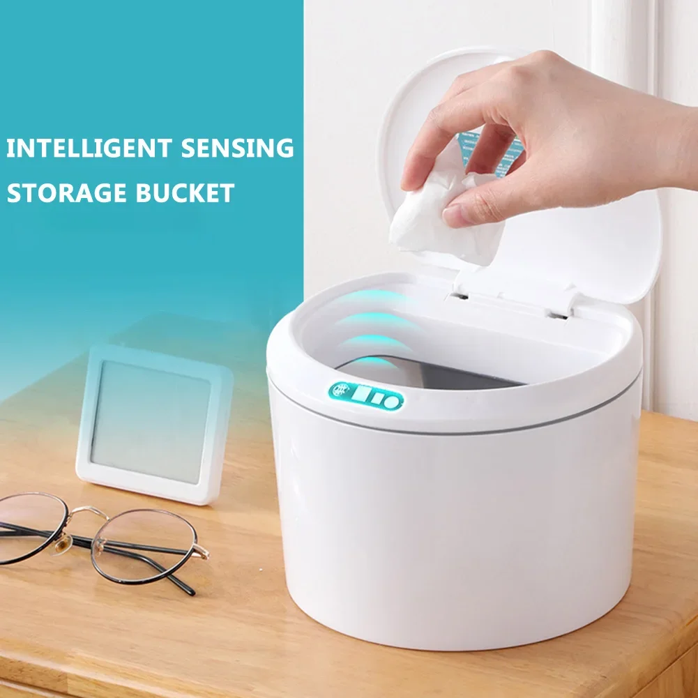 3L Smart Sensor Trash Can Desk Waste Bin Paper Basket Luxury Induction Garbage Bin Living Room Cracks Trash Bin for Car Outdoor
3L Smart Sensor Trash Can Desk Waste Bin Paper Basket Luxury Induction Garbage Bin Living Room Cracks Trash Bin for Car Outdoor