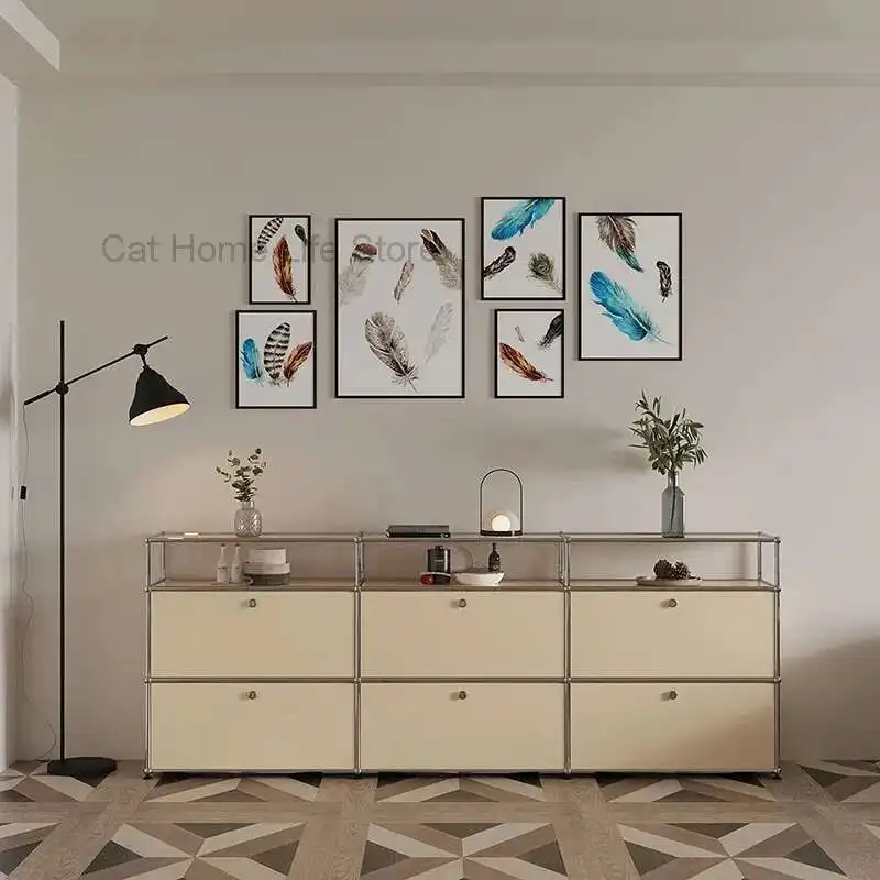 USM Haller Storage Cabinet Sideboard Living Room Stainless Steel Metal Legs Modular Storage Kitchen Chest of Drawers,Cream White
USM Haller Storage Cabinet Sideboard Living Room Stainless Steel Metal Legs Modular Storage Kitchen Chest of Drawers,Cream White