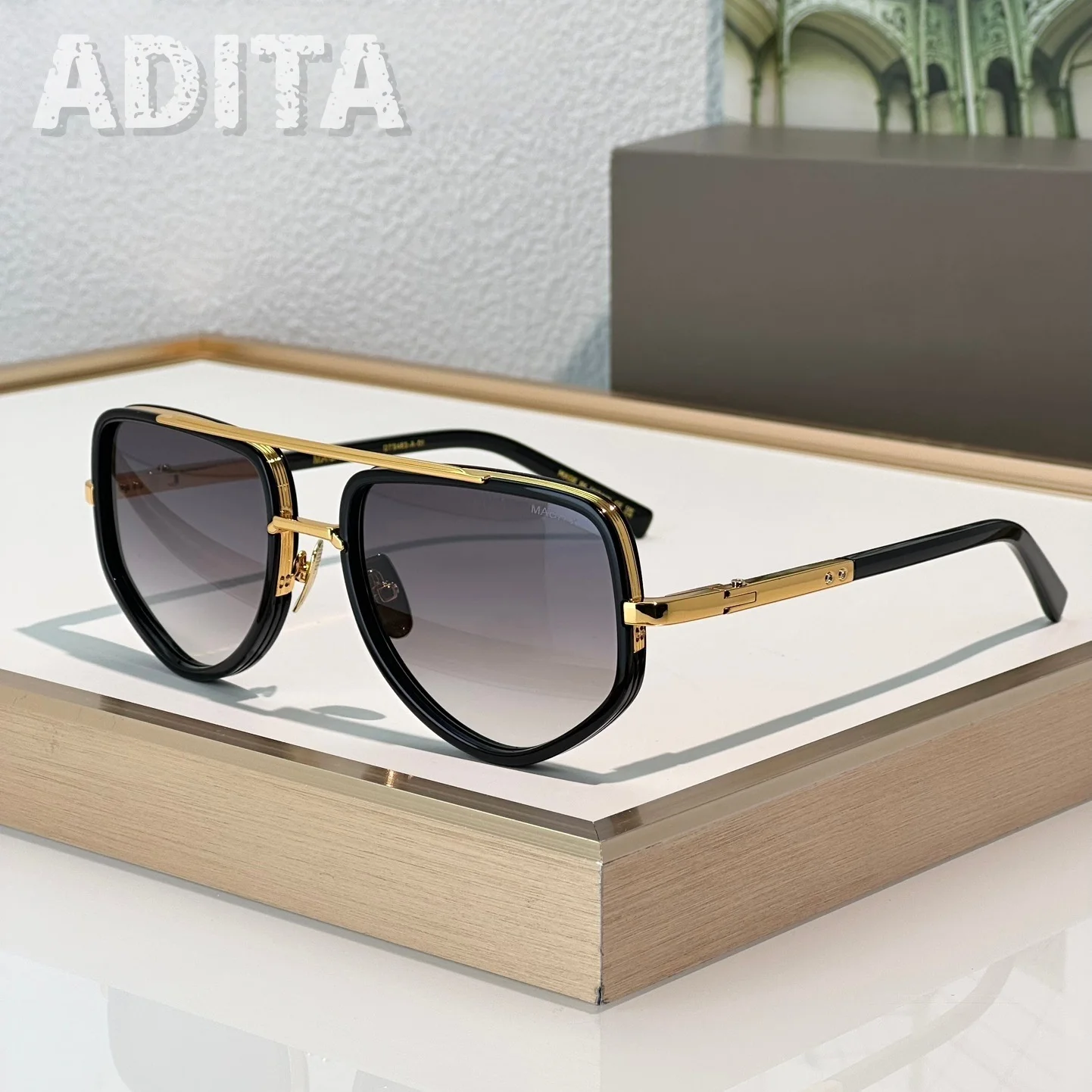 ADITA MACH X DTS463 Top High Quality Sunglasses for Men Classic Women Luxury Brand Designer Fashion sun glasses UV400 With box 
ADITA MACH X DTS463 Top High Quality Sunglasses for Men Classic Women Luxury Brand Designer Fashion sun glasses UV400 With box