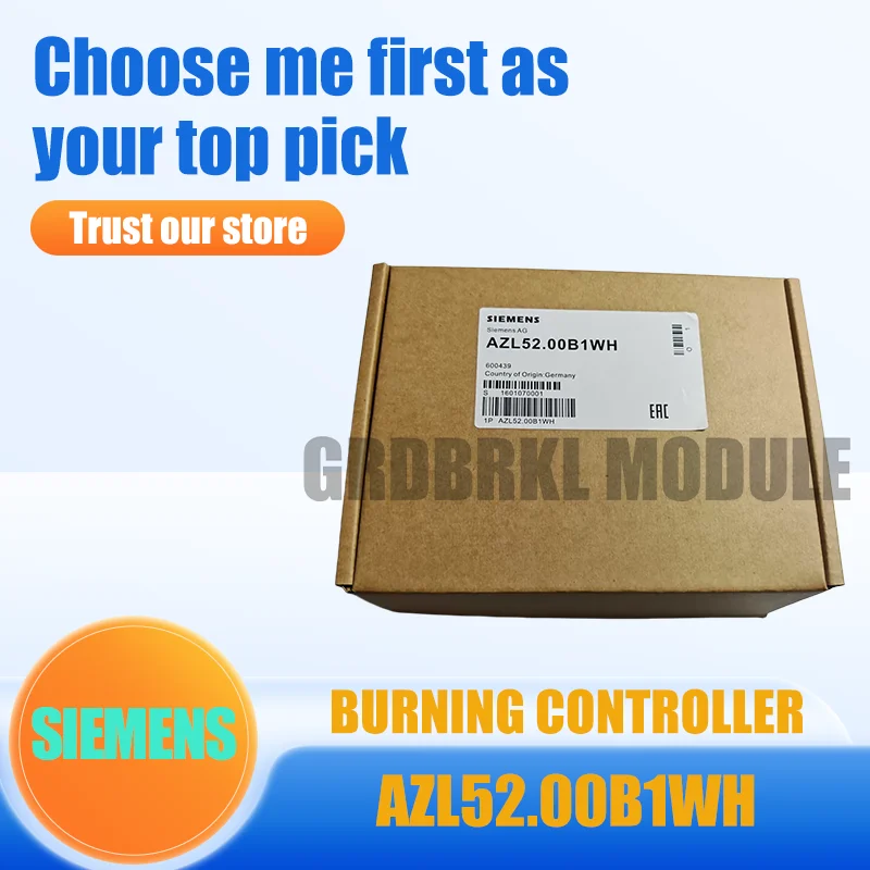 New Original SIEMENS AZL52.00B1WH Burner Program Controller
New Original SIEMENS AZL52.00B1WH Burner Program Controller