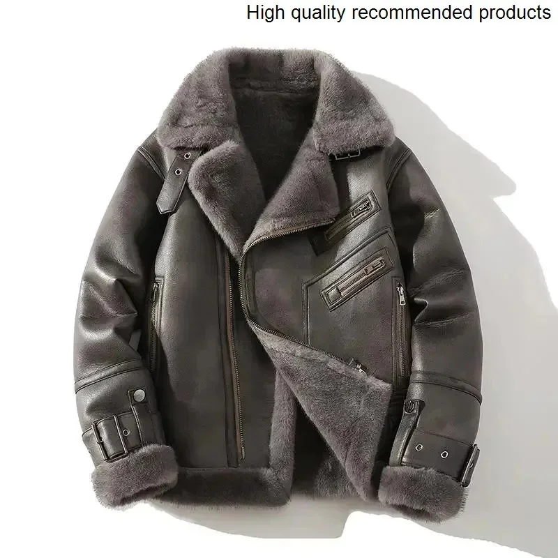 foreign trade men's loose Cross-border large size fur and velvet thick warm lapel casual jacket
foreign trade men's loose Cross-border large size fur and velvet thick warm lapel casual jacket