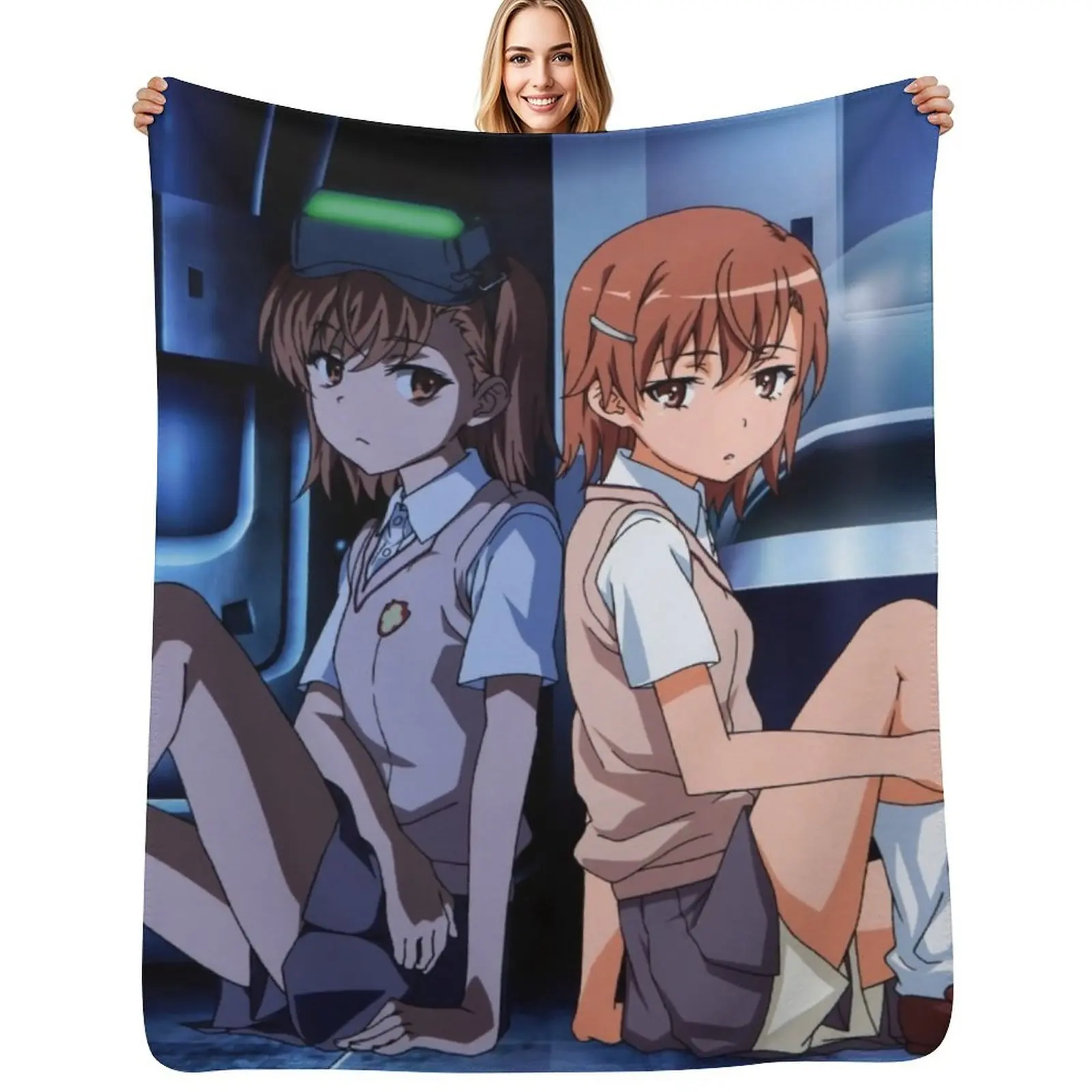 Toaru Series - Misaka Mikoto & Imouto Throw Blanket Decoratives Cute Plaid Luxury St Thermals For Travel Blankets
Toaru Series - Misaka Mikoto & Imouto Throw Blanket Decoratives Cute Plaid Luxury St Thermals For Travel Blankets
