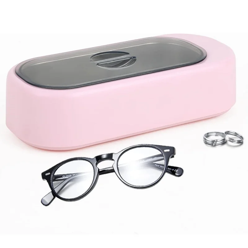 Ultrasonic Cleaner Mini Electric Makeup Brush Cleaner Household Portable 390ML 48000Hz Vibration Rate for Jewelry Watch Glasses
Ultrasonic Cleaner Mini Electric Makeup Brush Cleaner Household Portable 390ML 48000Hz Vibration Rate for Jewelry Watch Glasses
