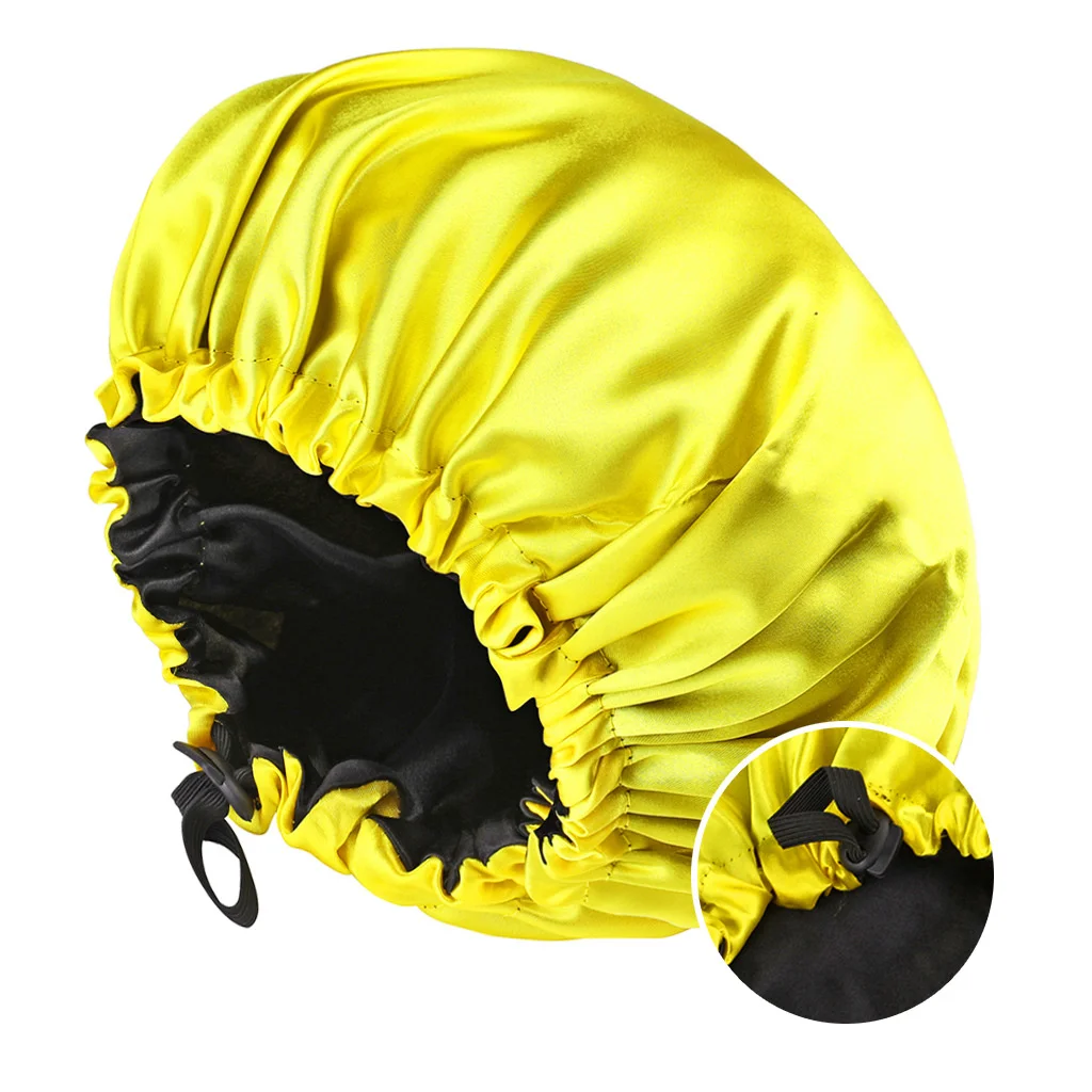 2021 New Double-sided Satin Nightcap Women's Fashion Elastic Hair Cap Button Bath Cap Head Wraps Muslim Hijab Femme Turbante
2021 New Double-sided Satin Nightcap Women's Fashion Elastic Hair Cap Button Bath Cap Head Wraps Muslim Hijab Femme Turbante