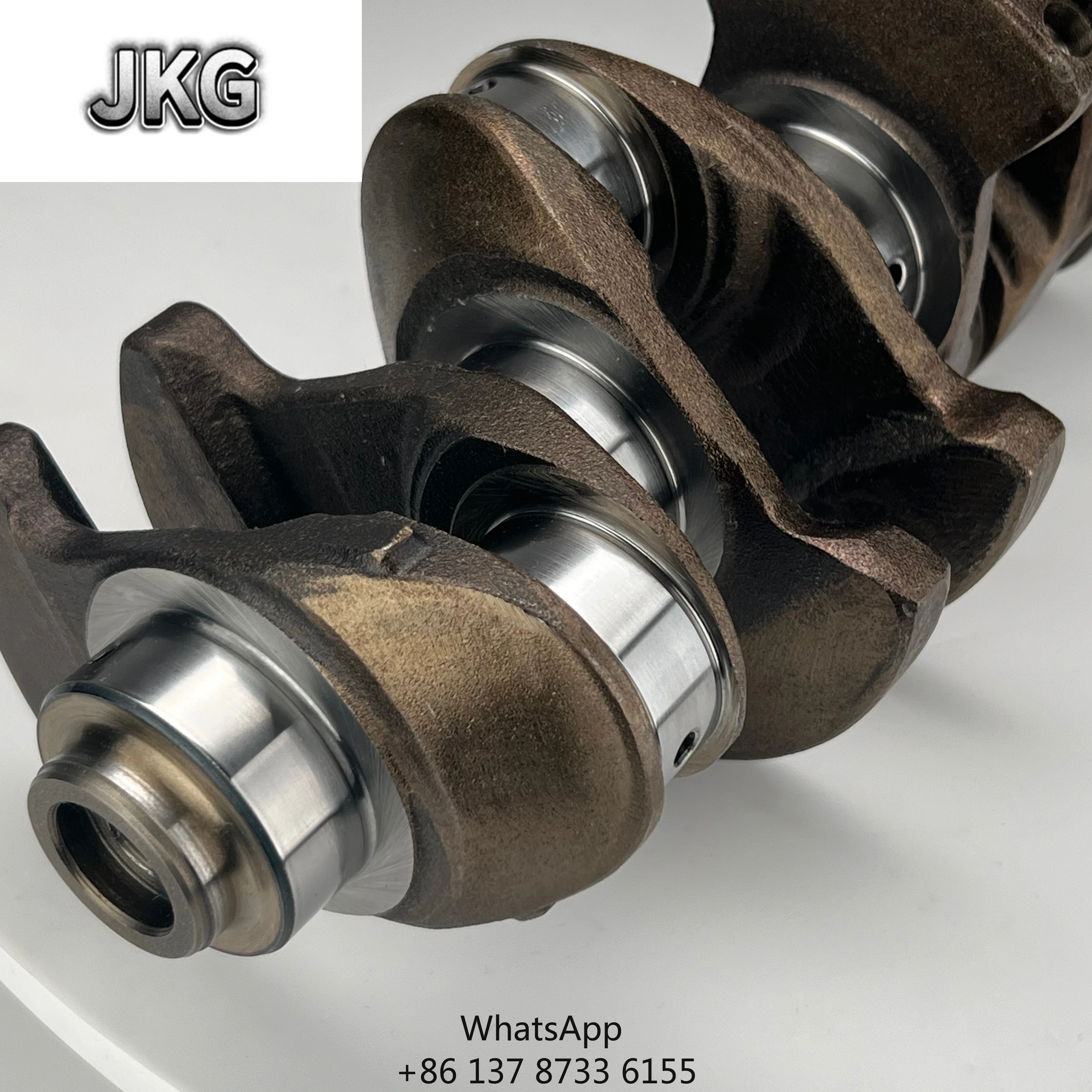 JKG 11217527881 11212155816 Crankshaft N54B30 For BMW E90 E91 E92 E93 335i 535i 3.0L 
JKG 11217527881 11212155816 Crankshaft N54B30 For BMW E90 E91 E92 E93 335i 535i 3.0L